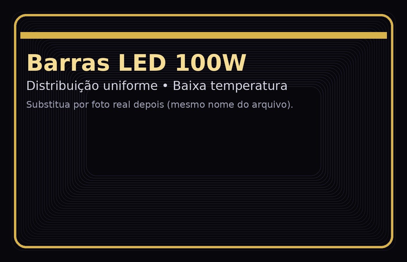 Barras LED 100W